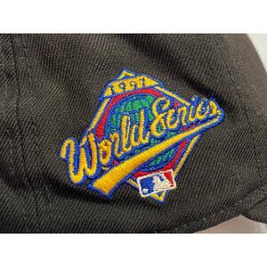 Florida Marlins Vintage New Era Baseball Cap 1997 World Series Patch Adjustable